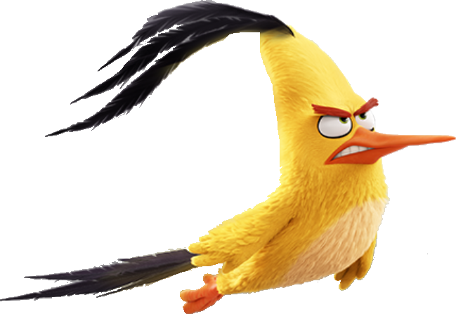 Abmovie Chuck Flying - Angry Birds Movie Chuck (649x447)