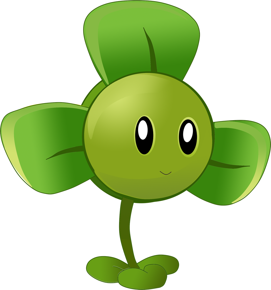 Plants - Blover Plants Vs Zombies (922x987)