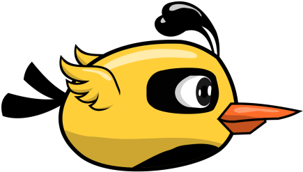 Yellow Bird Royalty Free Game Art - Game (600x500)