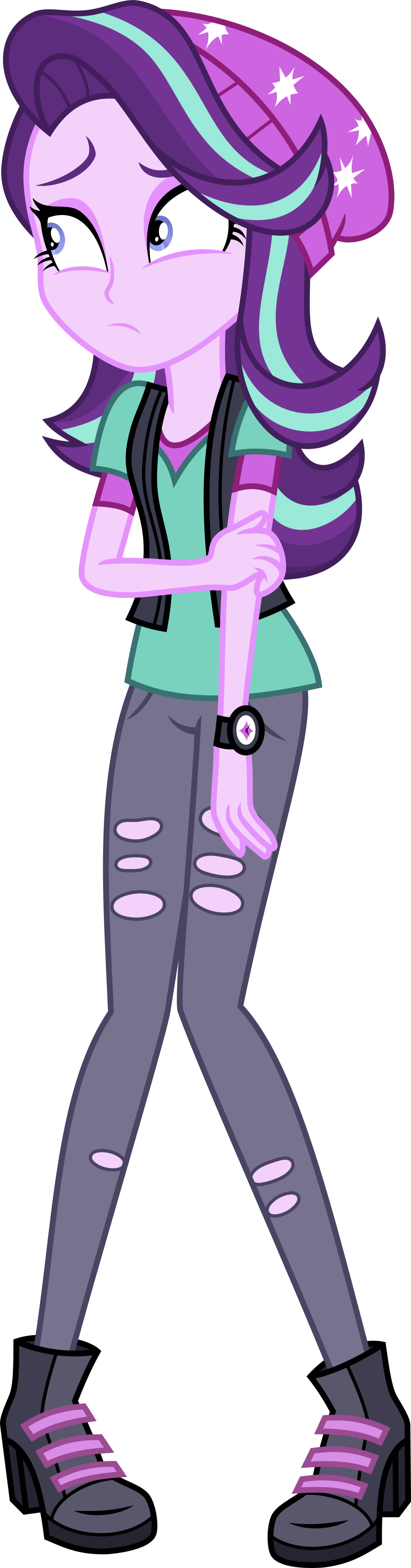 Starlight Glimmer By Aqua Pony Starlight Glimmer By - Starlight Glimmer Eqg Vector (1280x4879)