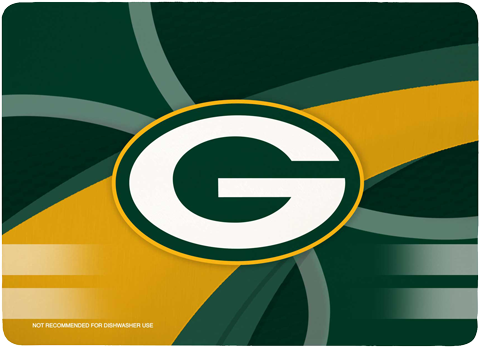 Green Bay Packer Carbon Fiber Cutting Board 3 Pc Min - Green Bay Packers (500x401)
