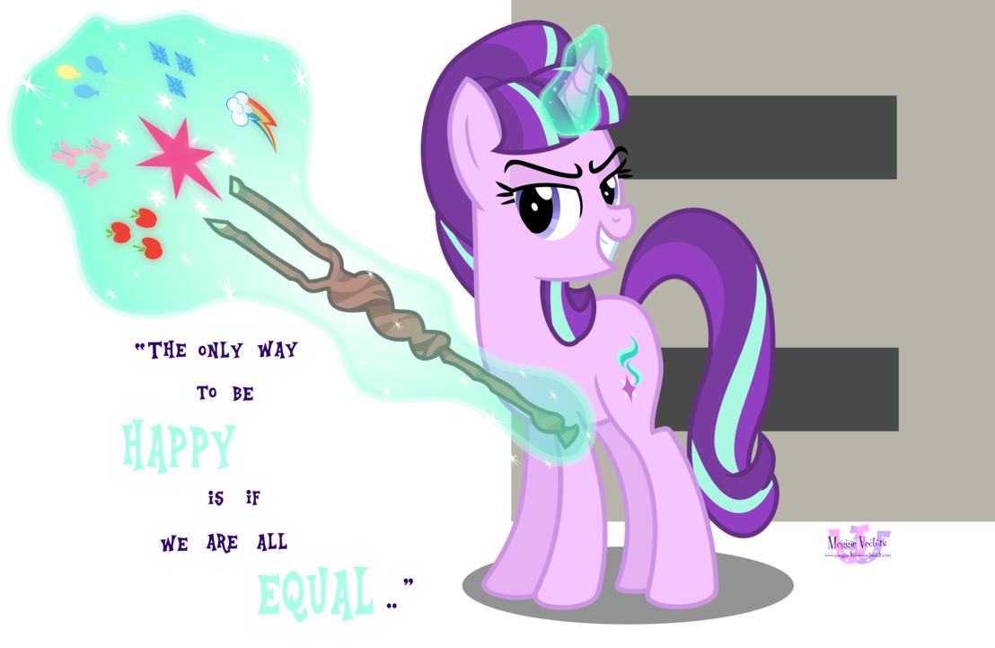 Starlight Glimmer By Meganlovesangrybirds - My Little Pony Ccg: Marks In Time Booster Pack (1108x721)