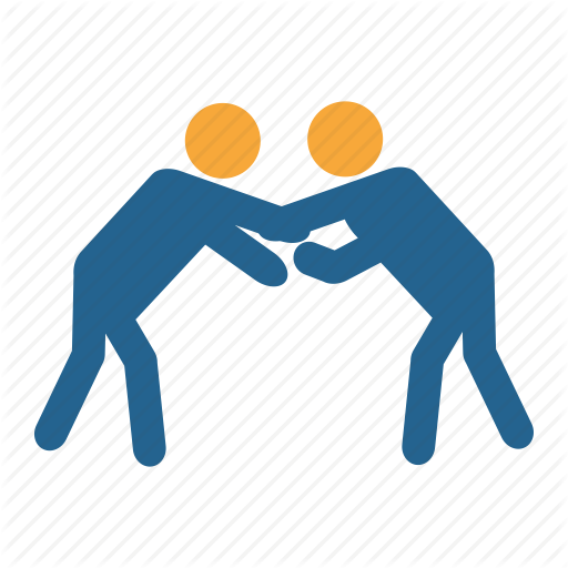 Wrestling Clipart Olympics Sport - Wrestling (512x512)