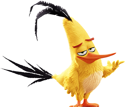 Angrybirds Contest - Chuck Angry Birds Movie (410x350)