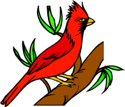 The Pleasant Melodies Of This Red Crested Song Bird - Kentucky Bird (400x343)