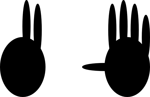 Counting Hands Seven Clip Art At Clker - Counting To Ten (600x391)