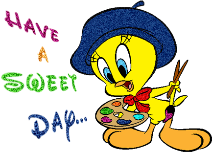 Tweety Bird Images Have A Nice Day Wallpaper And Background - Have A Great Day Gif Animation (450x350)