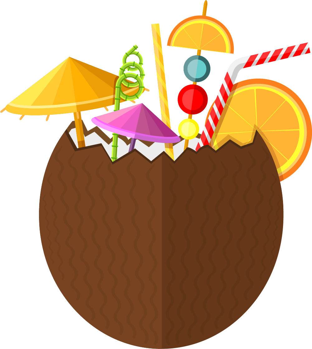 Juice Coconut Water Fruit - Mandy Billy E Mandy (1001x1119)