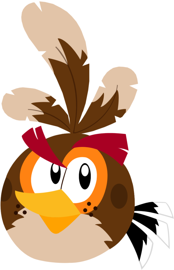Brown Bird By Ashthehedge - Angry Birds Brown Bird (771x1037)