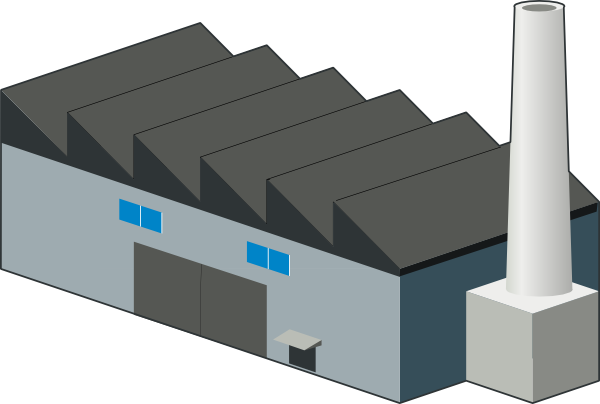 Factory Clipart - Factory Clipart Png (600x404)