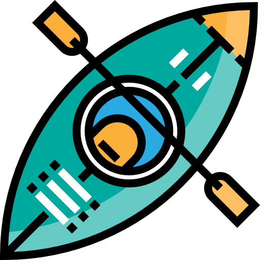 Canoe Free Icon - Kayak Icon (512x512)