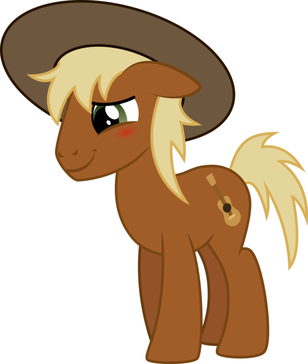 Blushing Bluegrass By Kyrospawn - Cute Seahorse (600x708)