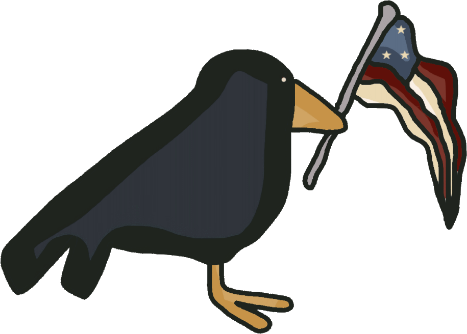 Crow Clipart Black Bird - Crow Clipart Black Bird (915x656)