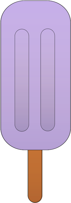 Free Grape Popsicle - Chocolate Ice Cream (618x800)