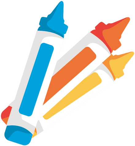 Lápices De Colores De Dibujos Animados - Lapices De Colores Animados Png (512x512)