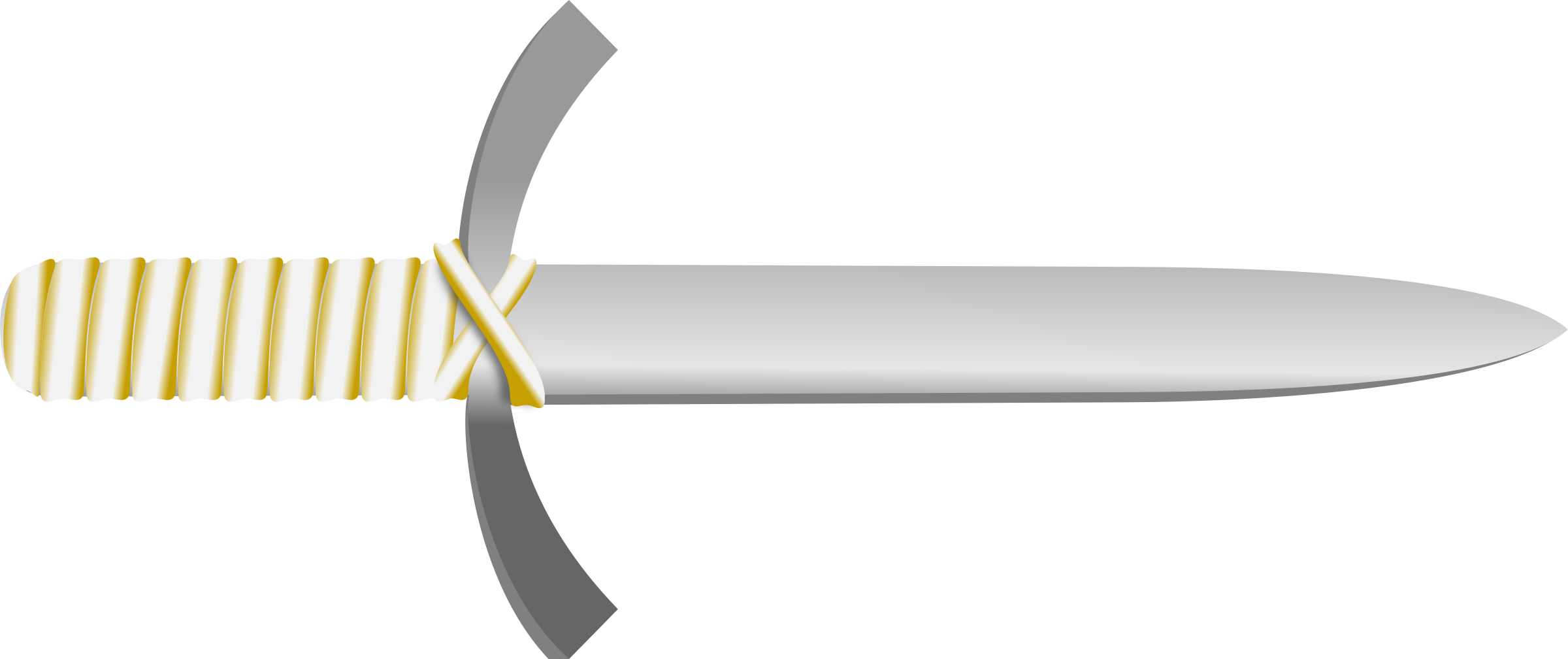 Clip Arts Related To - Dagger Lipart (2400x1008)