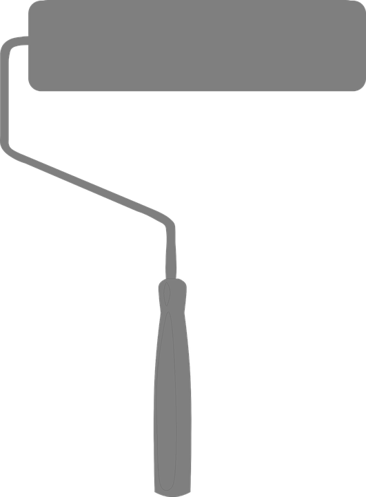 Paint Horizontal Cliparts 27, Buy Clip Art - Paint Roller Vector Free (531x720)