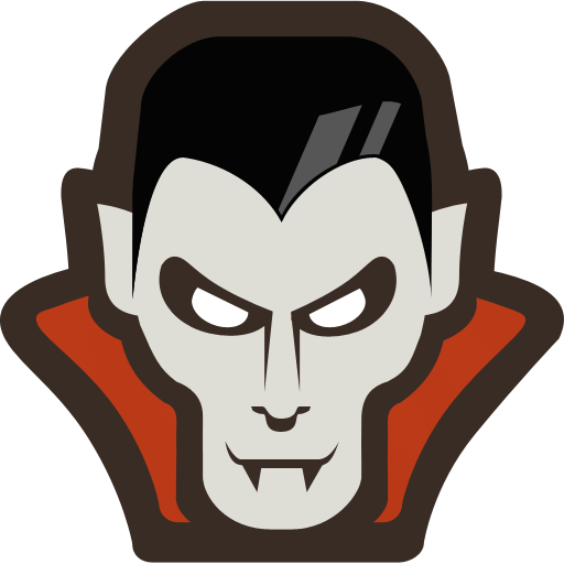 Head Clipart Dracula - Vampire Icon (512x512)