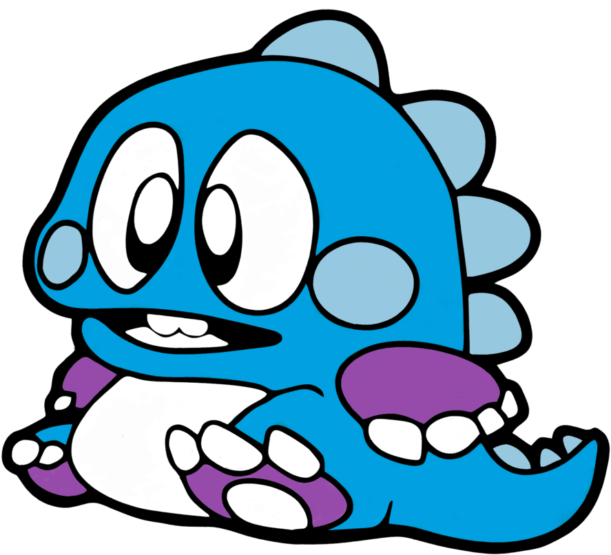 Bubble Bobble Bob Tribute By B3lz3bu - Bubble Bobble Png (993x805)