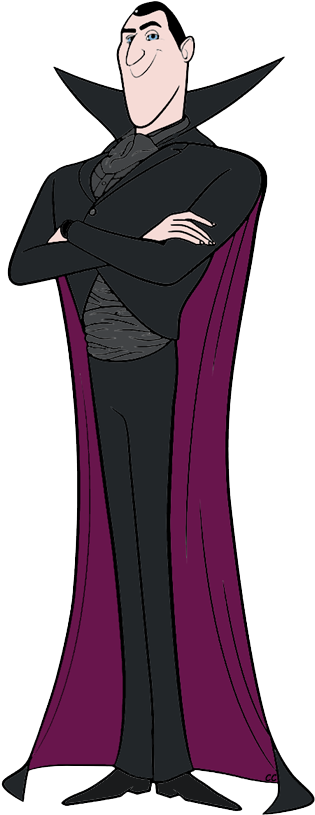 Dracula Clipart Hotel Transylvania - Hotel Transylvania The Series Dracula (350x833)