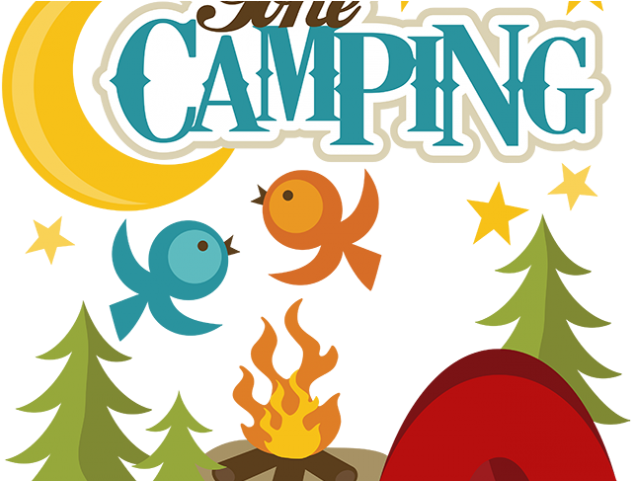 Outdoor Clipart Cute - Gone Camping Clipart (640x480)