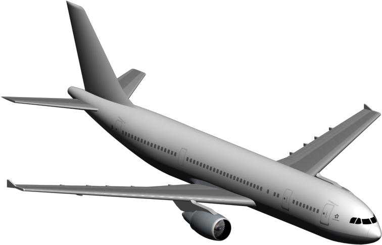 Jet Aircraft Png Transparent Image - Commercial Airplane Png (800x600)