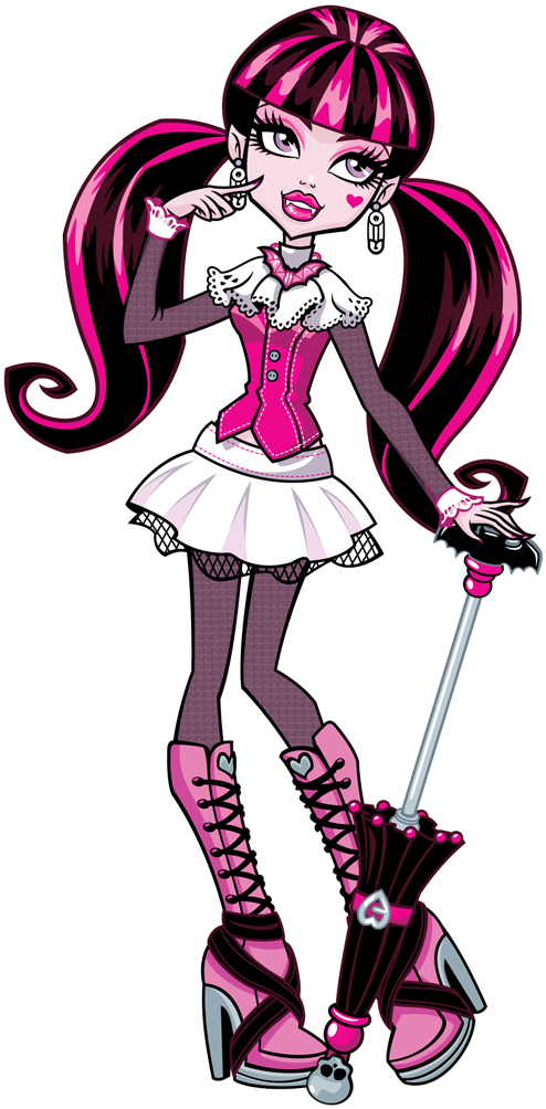 Monster High Draculaura Clipart - Draculaura From Monster High (550x1047)