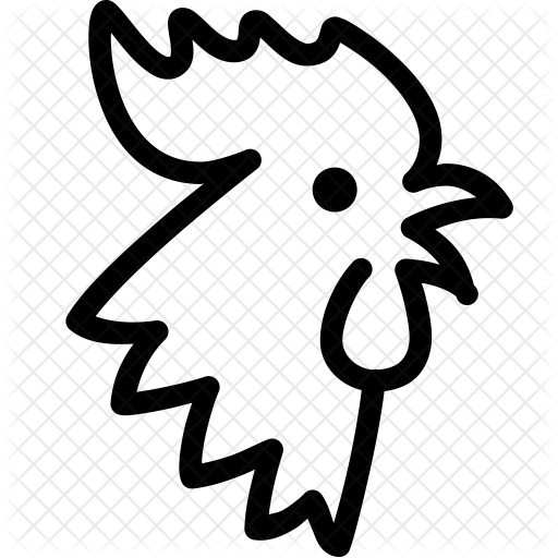 Year Of Chicken Icon - Chicken Symbol (512x512)