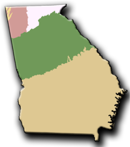 The 5 Regions - Habitat Regions Of Georgia (471x471)