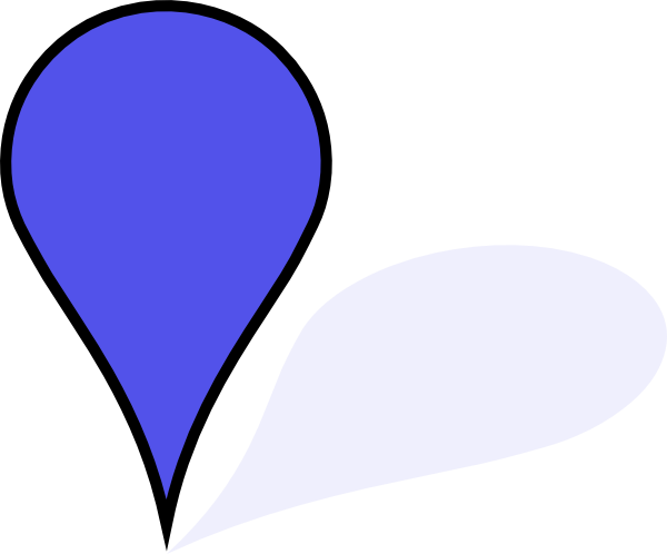 Blue Map Marker (600x498)