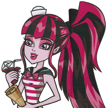 Skull Shores Draculaura By Zombiegator - Draculaura Skull Shores (359x362)