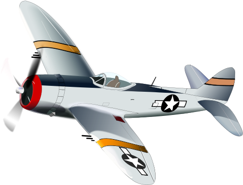 Fighter Plane Clipart Png - Sasakyang Panghimpapawid Clipart (594x437)