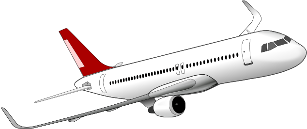 28 Collection Of Commercial Airplane Clipart - Airliner Clipart (710x354)