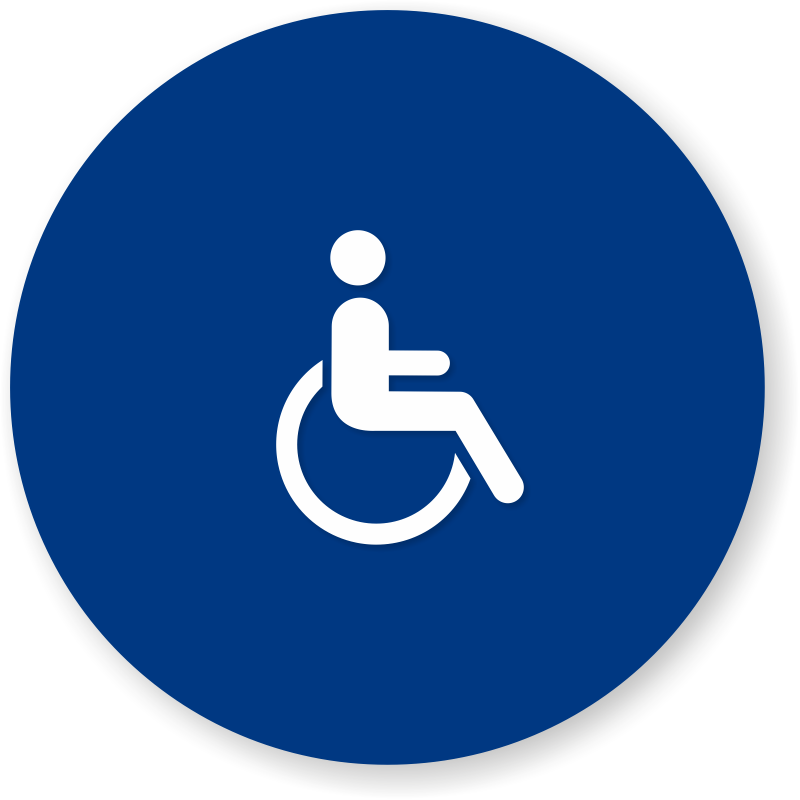 Women - Accessible Trail With Graphic Sign 18 X 12 (800x800)