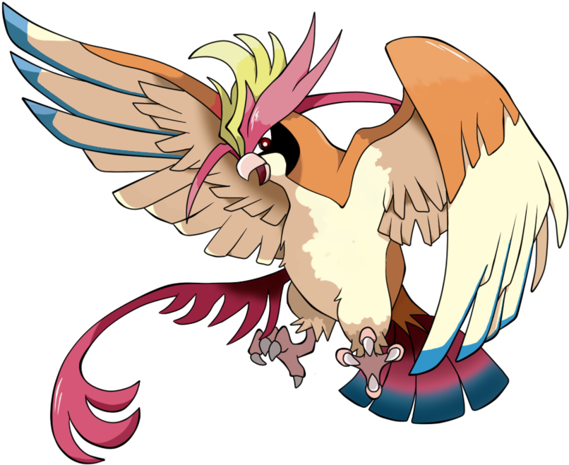 Mega-pidgeot By Ladyharu84 - Pokemon Pidgeot Mega Evolution (1000x1000)