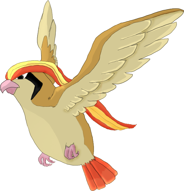 Pidgeot No Bg By Howlingsoulwolf-d799qhv - Macaw (722x723)