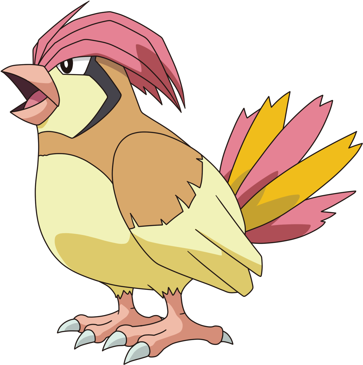 017-pidgeotto By Tzblacktd - Pidgeotto Pokemon (1226x1249)