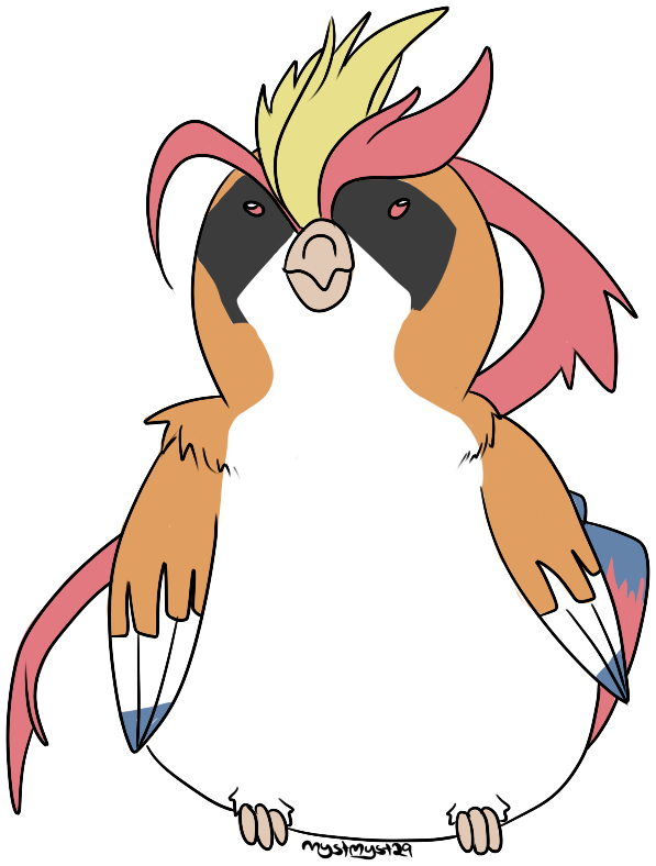 Mega Pidgeot By Mystmyst29 - Pidgeot (597x788)