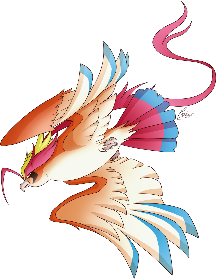 Wraithwolves 566 79 Mega Pidgeot By Petradactyl - Illustration (1024x1203)