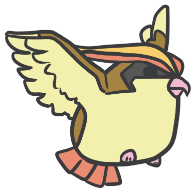 018 Pidgeot By Pinkbunnii - Pidgeot (500x500)
