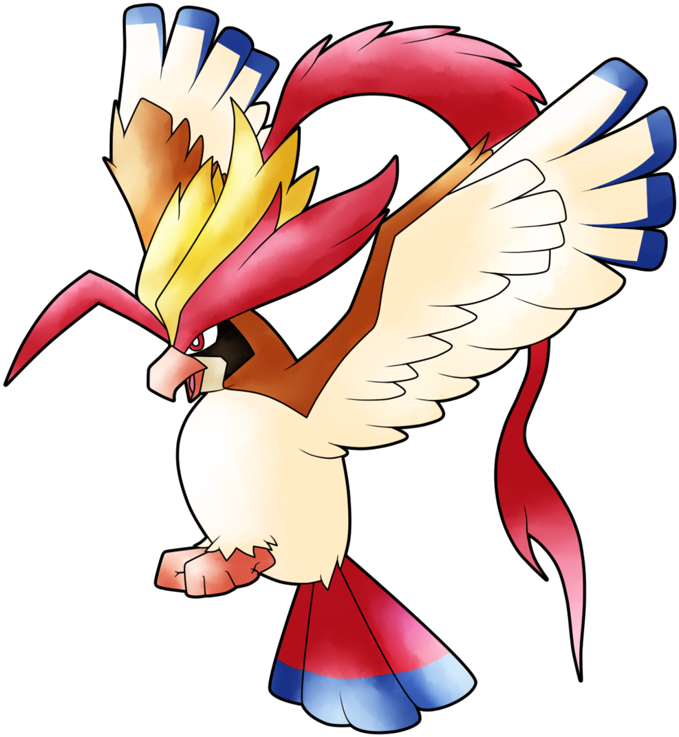 Mega Pidgeot By Ar-ameth - Mega Pidgeot X Drawing (1024x1117)