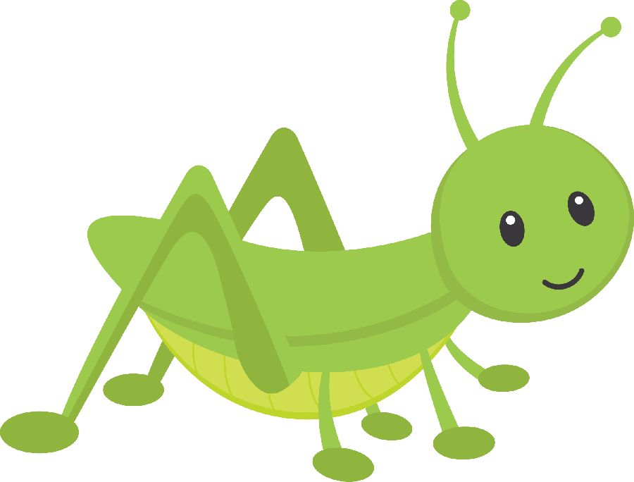The Ant And The Grasshopper Insect Clip Art - Grasshopper Clip Art (900x684)