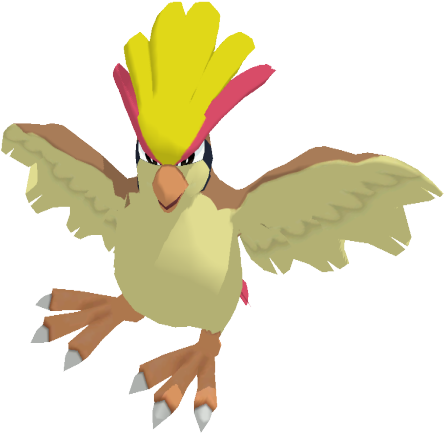 Fabulous Hair Bird Type Pokemon By Sapphire And Ice - Pokemon Bird With Hair (700x584)
