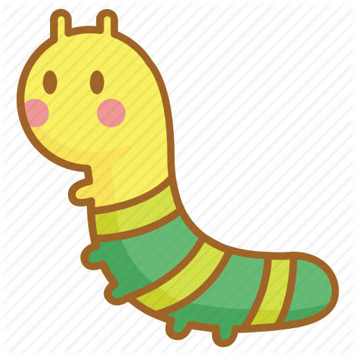 1,790 Love Bug Cliparts, Stock Vector And Royalty Free - Larva (512x512)