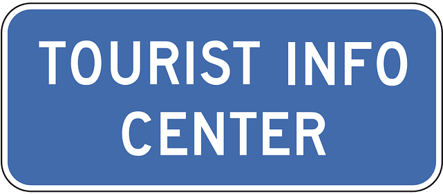 Sign, Road, Info, Information, Center, Travel, Tourist - Tourist Info Center Sticker (640x320)
