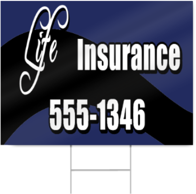 Life Insurance Sign - Calligraphy (450x450)