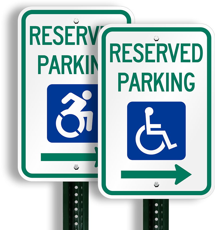 Ada Handicapped Sign - Handicap Sign (800x800)