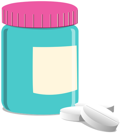 Pills Clipart Transparent - Frasco De Remedio Png (512x512)