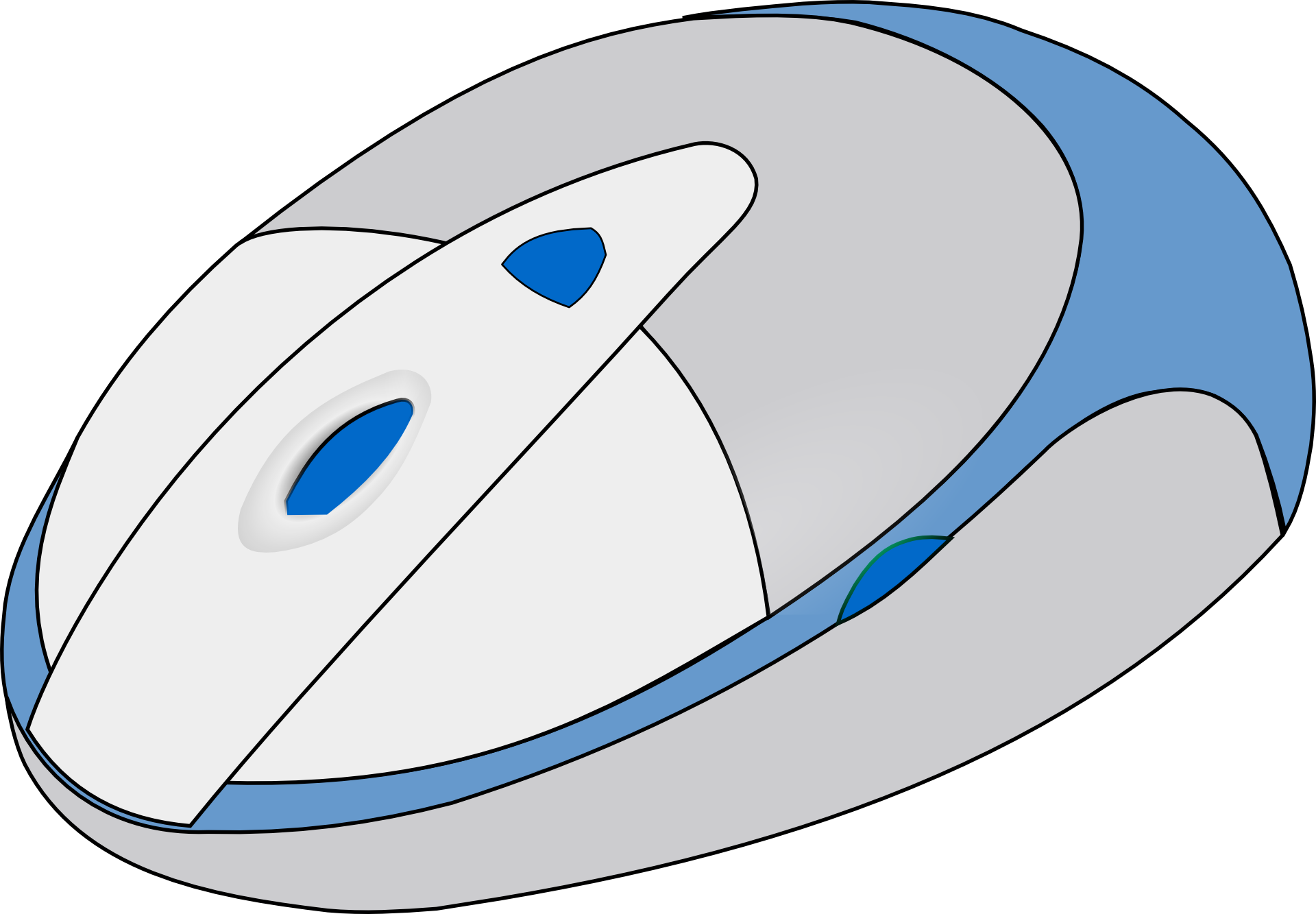 Mice Clipart Peripheral - เมาส์ คอมพิวเตอร์ Png (1920x1333)