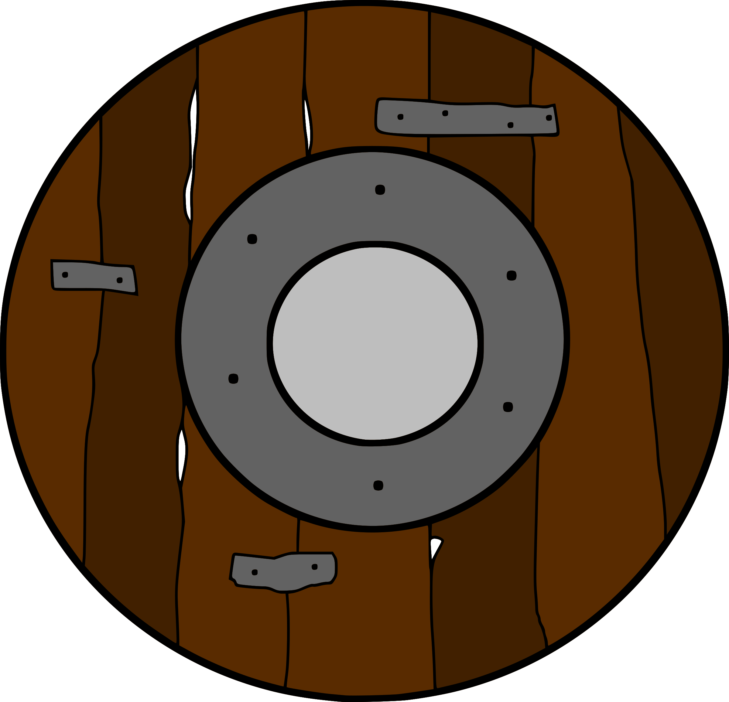 Wooden Buckler - Buckler (2400x2312)